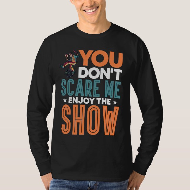 Camiseta Circus Carnival Show Fancy Dress Clown (Anverso)
