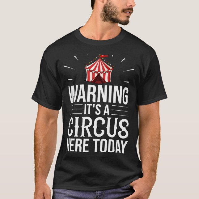 Camiseta Circus Director Tent Animals Clown (Anverso)