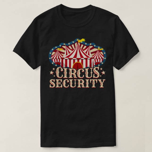 Camiseta Circus Fiesta - Circuito - Seguridad Circus (Diseño del anverso)