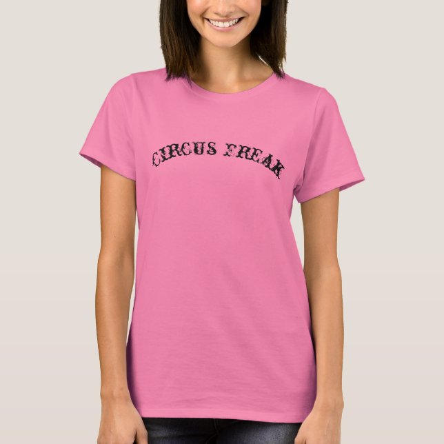 Camiseta Circus Freak (Anverso)