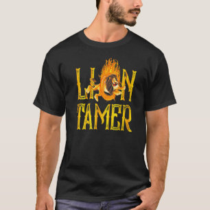 Camiseta Circus Lion Tamer Entrenamiento De Leones En Anima