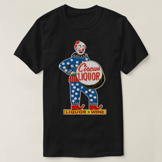 Camiseta CIRCUS LIQUOR Classic (Diseño del anverso)