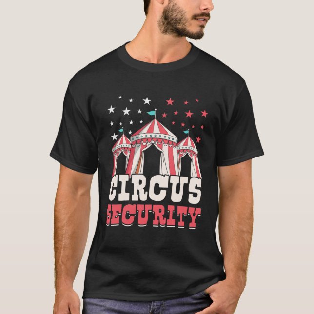 Camiseta Circus Security Circus Staff Showman Ringmaster (Anverso)