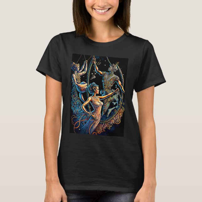 Camiseta Circus Trapeze Artists Performers Cirque (Anverso)