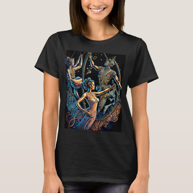 Camiseta Circus Trapeze Artists Performque Cirque (Anverso)