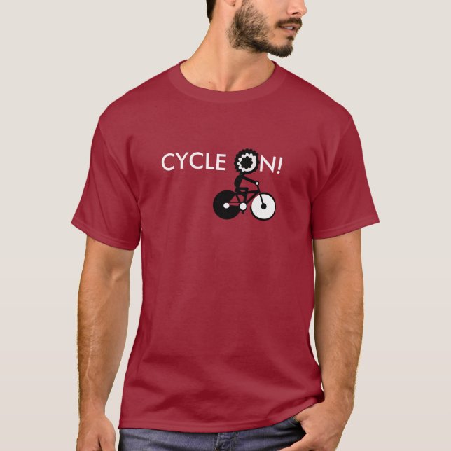Camiseta ¡CÍRPETE! Bicicleta (Anverso)
