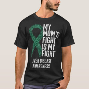 Camiseta Cirrosis La lucha de mi madre es mi lucha Enfermed