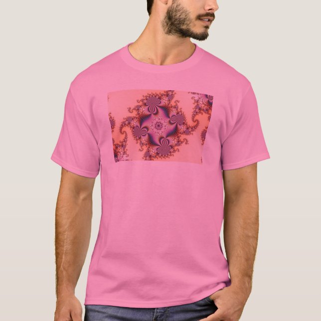 Camiseta Ciruelas de azúcar - Fractal (Anverso)
