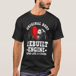 Camiseta Cirugía a corazón abierto Motor reconstruido del c