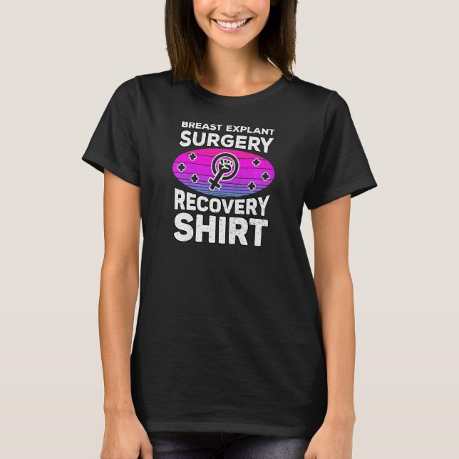 Camiseta Cirugía Brea para la extracción de Implante de Mam (Anverso)