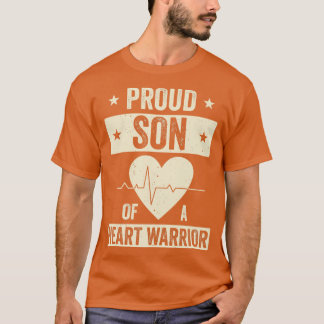 Camiseta Cirugía cardíaca abierta trasplante CHD hijo de un