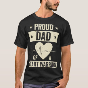 Camiseta Cirugía cardíaca abierta trasplante CHD papá de co