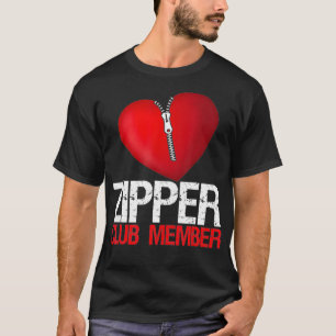 Camiseta Cirugía Cardíaca Paciente Miembro Del Club Zipper 