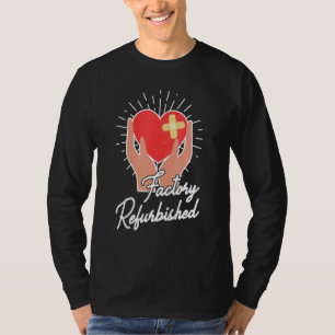 Camiseta Cirugía Cardíaca Reformada En Fábrica Por Emergenc