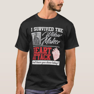 Camiseta Cirugía cardíaca sobrevivió a ataque cardíaco 