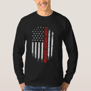 Camiseta Cirugía de arco iris Sobreviviente de la recuperac