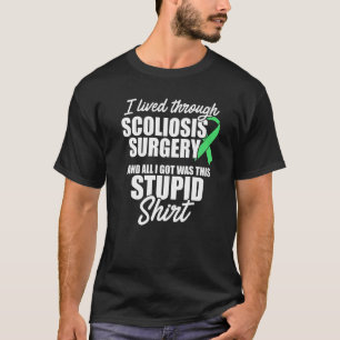 Camiseta Cirugía de concienciación sobre la escoliosis Guer