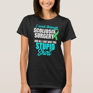 Camiseta Cirugía de concienciación sobre la escoliosis Guer