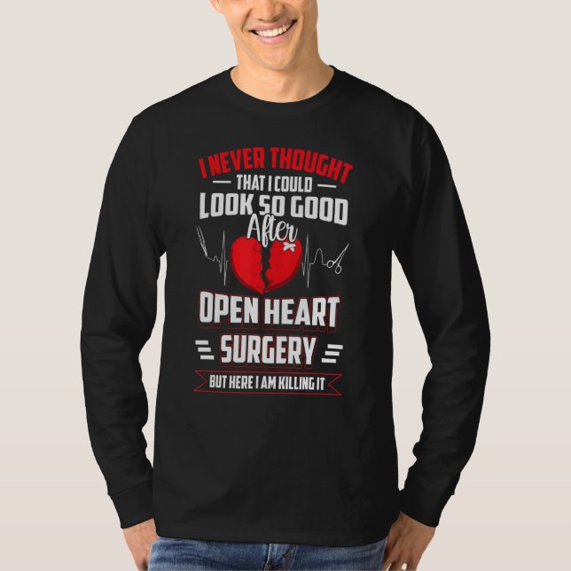 Camiseta Cirugía de corazón abierto (Anverso)