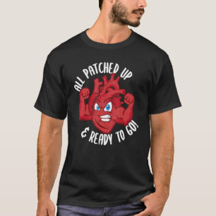 Camiseta Cirugía de corazón abierto Post de recuperación Ev