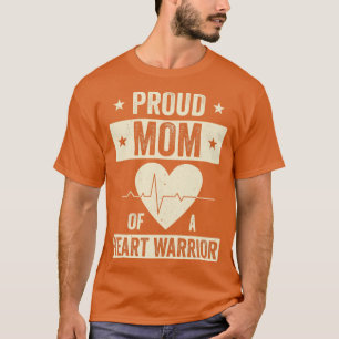 Camiseta Cirugía de corazón abierto trasplante CHD de madre