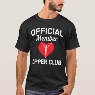 Camiseta Cirugía de corazón abierto Zipper Club Bypass Ge