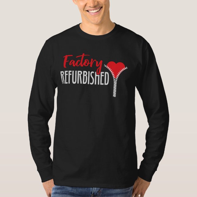 Camiseta Cirugía de derivación de corazón abierto renovada  (Anverso)