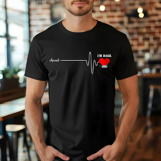 Camiseta Cirugía de derivación de corazón abierto Supervivi