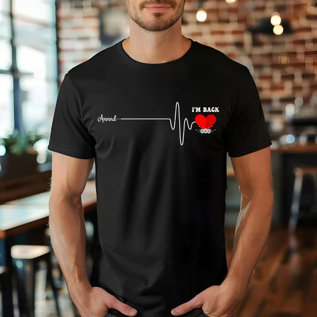 Camiseta Cirugía de derivación de corazón abierto Supervivi (Subido por el creador)