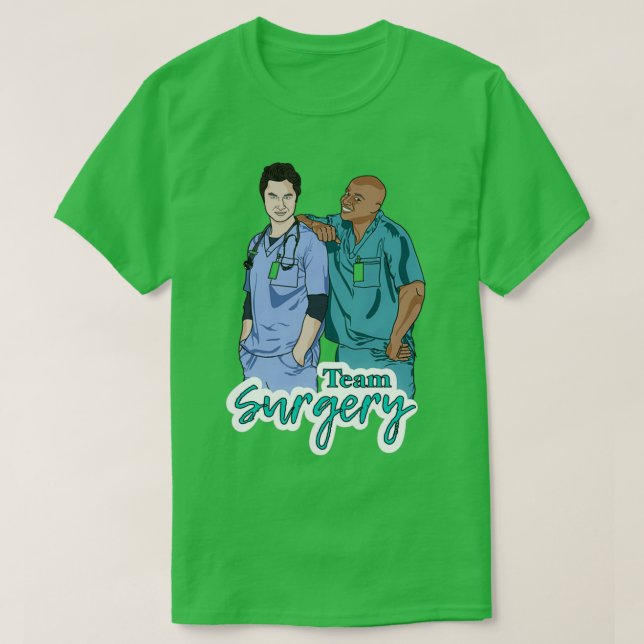 Camiseta Cirugía de equipo (Diseño del anverso)