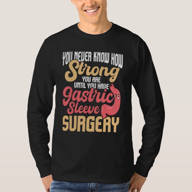 Camiseta Cirugía de manga gástrica - Recuperación de un Sur (Anverso)