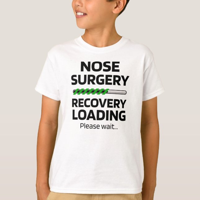 Camiseta Cirugía de nariz de setoplastia Trabajo de nariz p (Anverso)