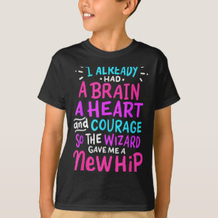 Camiseta Cirugía de reemplazo de cadera de titanio Humor Di