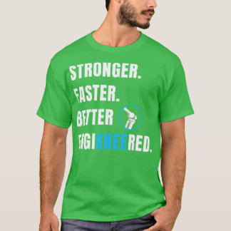 Camiseta Cirugía de reemplazo de rodilla nueva Funny de rec