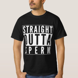 Camiseta Cirugía de regalo de masas Sperm directo fuera de 