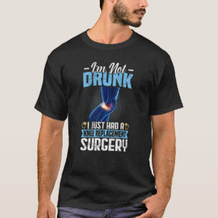 Camiseta Cirugía de rodilla acabo de tener un surger de ree