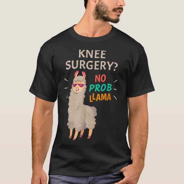 Camiseta Cirugía de rodilla sin problemas (Anverso)