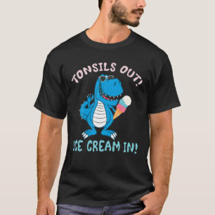 Camiseta Cirugía De Tonsilectomía Los Tonsilios De La Crema