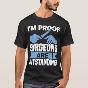 Camiseta Cirugía hospitalaria Médica médico Cirujano 1
