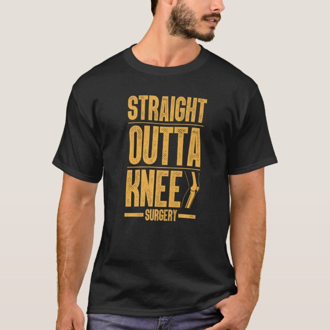 Camiseta Cirugía Knee Guay Para Hombres Mujeres Sustitución (Anverso)