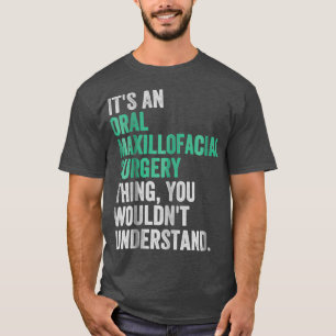 Camiseta Cirugía Maxillofacial Oral Cirujano Dentista Assis