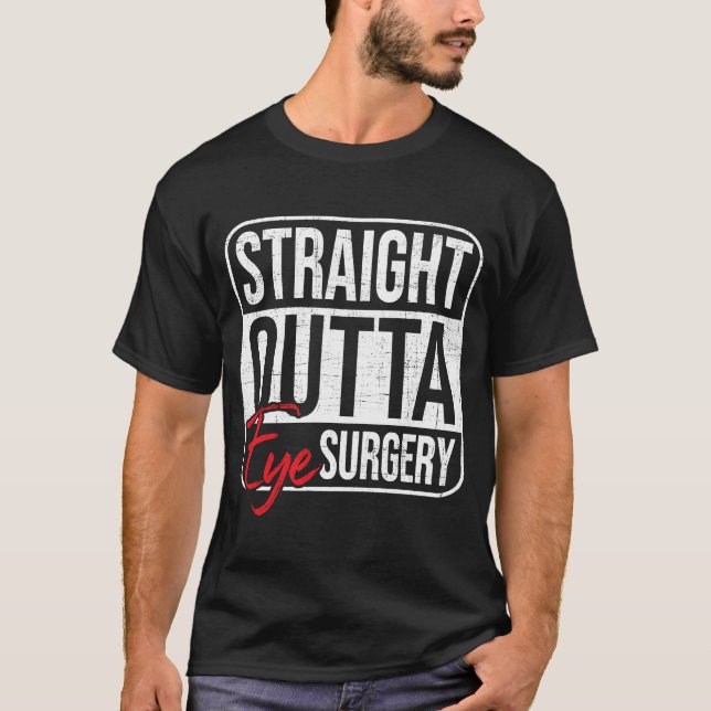 Camiseta Cirugía ocular directa Glaucoma Ojos Cataratas (Anverso)
