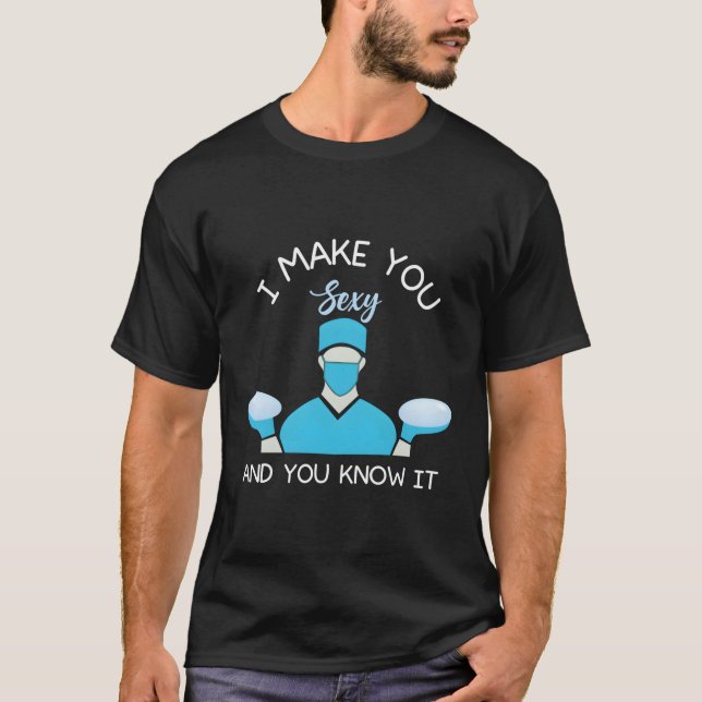 Camiseta Cirugía Plástica Cirujano Plástico (Anverso)