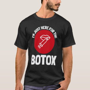 Camiseta Cirugía Plástica con Botox y Enfermera Inyectadora