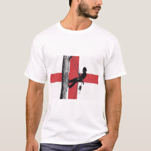 Camiseta Cirujano arborista St Georges Cross Chainsaw