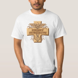 Camiseta Cirujano cardiaco cruza Caduceus