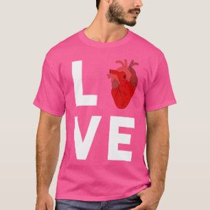 Camiseta Cirujano cardiaco Médico Enfermera Graciosa