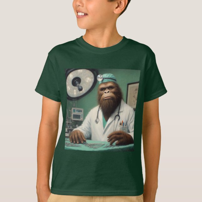 Camiseta Cirujano de Bigfoot (Anverso)