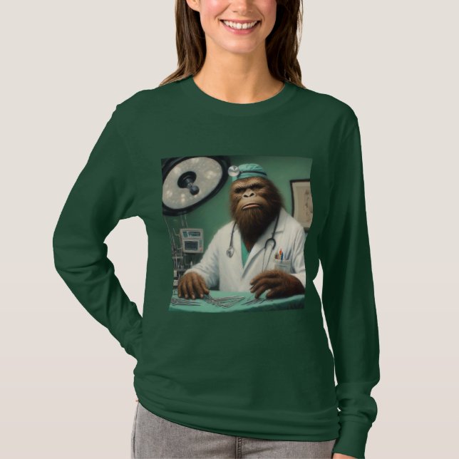 Camiseta Cirujano de Bigfoot (Anverso)