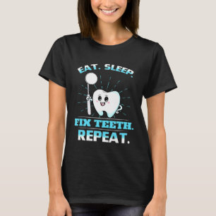 Camiseta Cirujano dental Médica bucal Odontología Oral